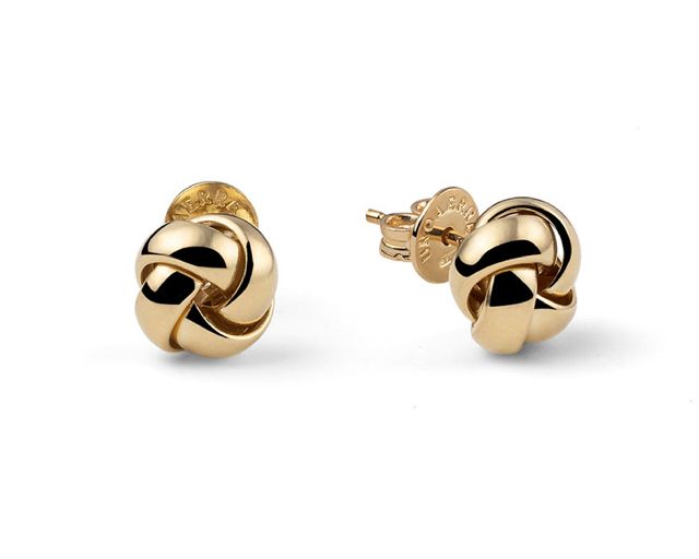 Orecchini premium argento dorato