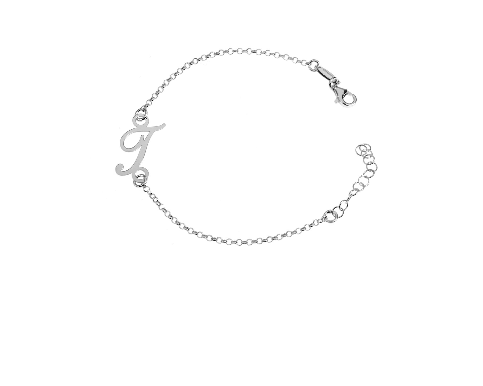 Bracciale Argento Con Lettera T Selezione Zanolli 154730 853br6at