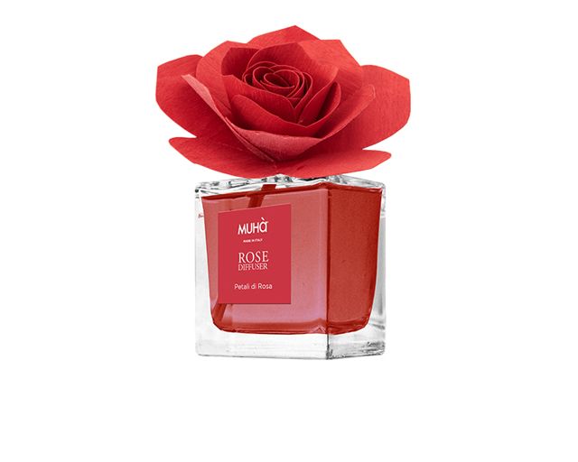Fragrance diffuser rosa rose petals
