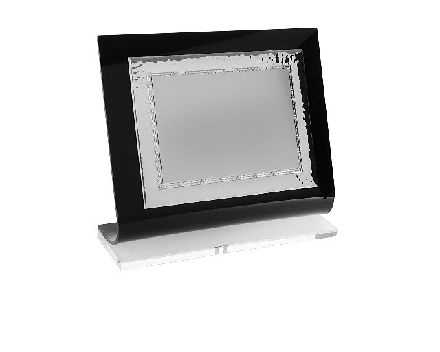 Targa 20 x 15 con espositore in plexiglass