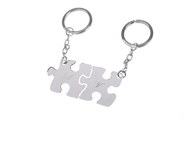 Divisible Keychain Puzzle Silver Selezione Zanolli 27398 611pcpuzzle
