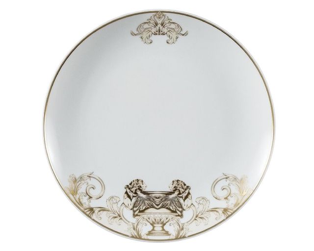 Dessert plate la coupe des dieux porcelain