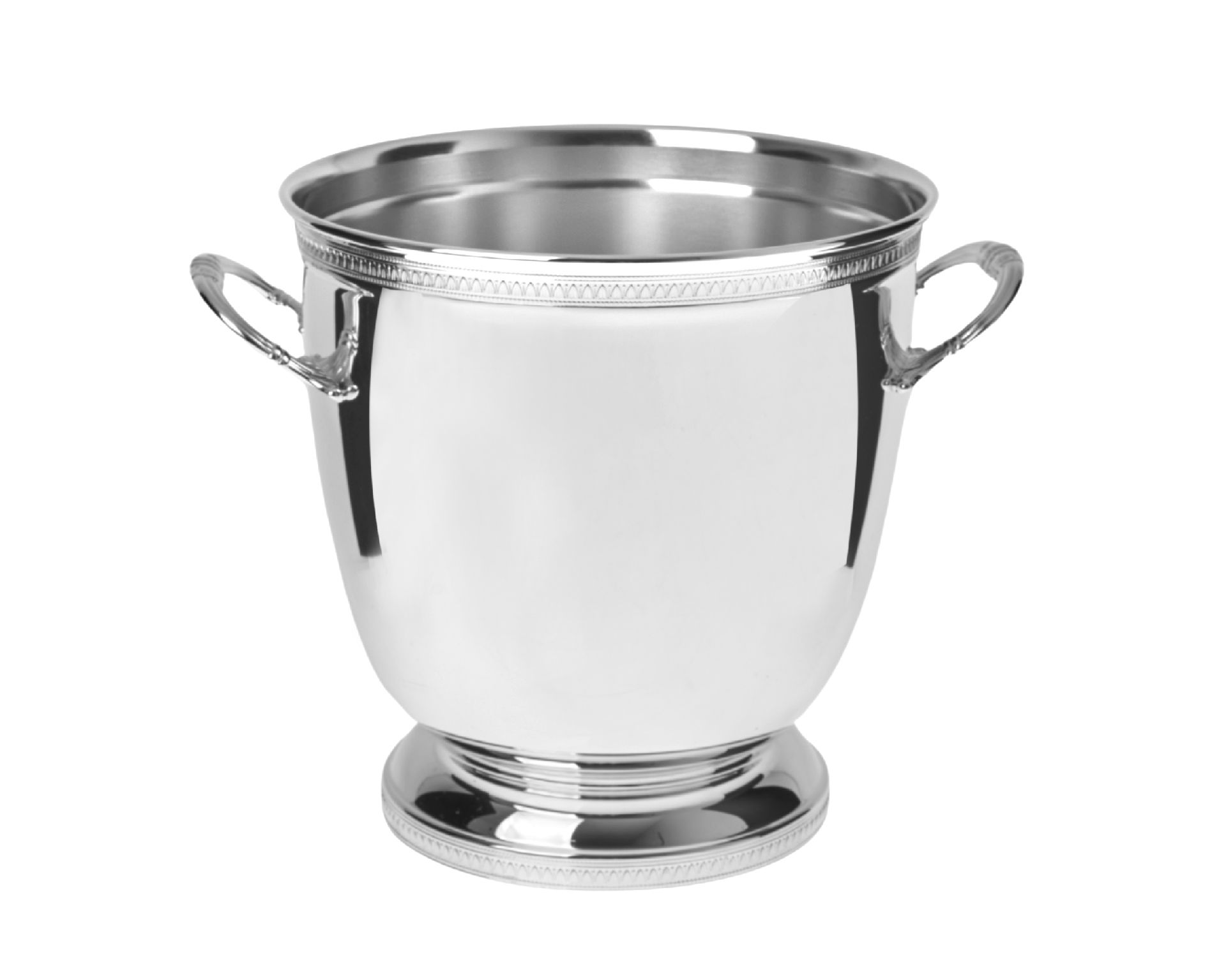 Secchio Champagne Silver Plated In Stile Impero Selezione Zanolli