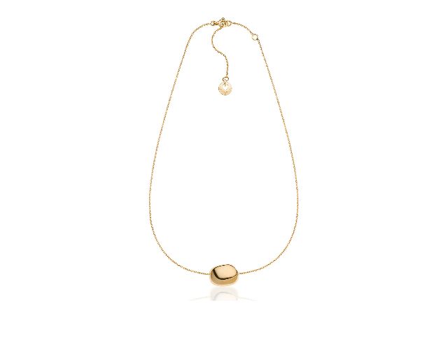 Collana Boule Argento Dorato Unoaerre 180820 9266454yhw3881