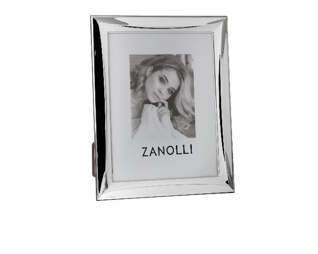 Picture frame pvd silver with bold band
