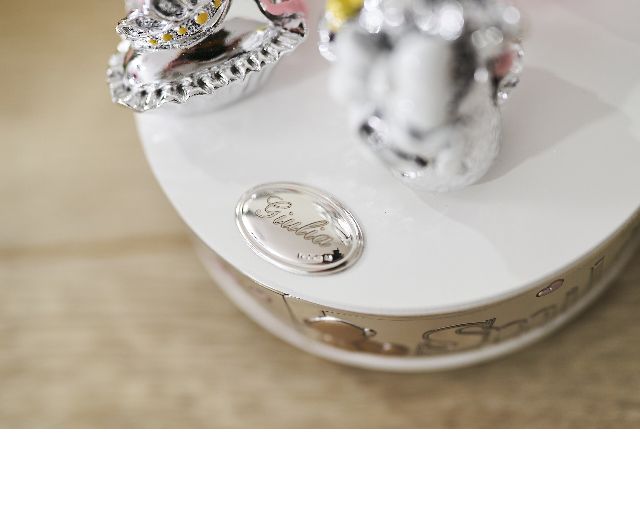 Ballerina Music Box Forever Friends Pink Teddy Bear Selezione Zanolli 179770 875ff0323