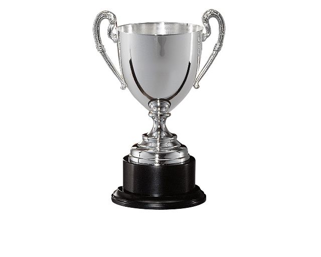 Trophy silver plated