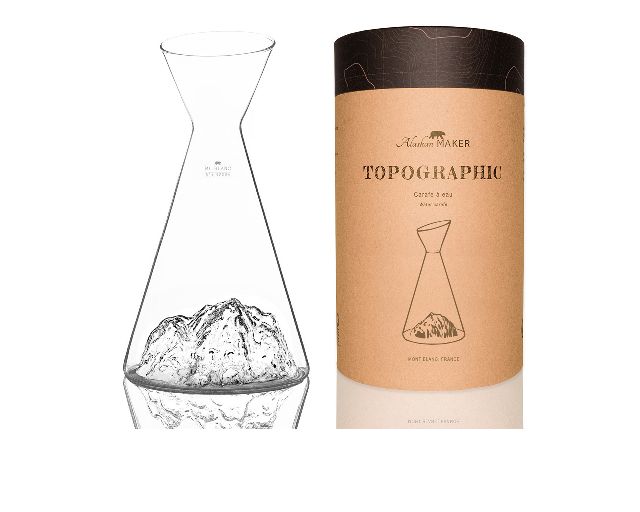 Caraffa Topographic Monte Bianco Alaskan Maker 189431 200cab