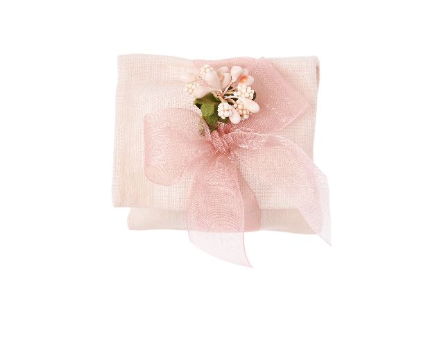 Favor sugared almonds pink