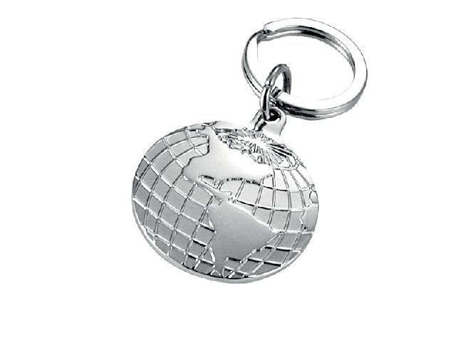 Portachiavi america silver plated
