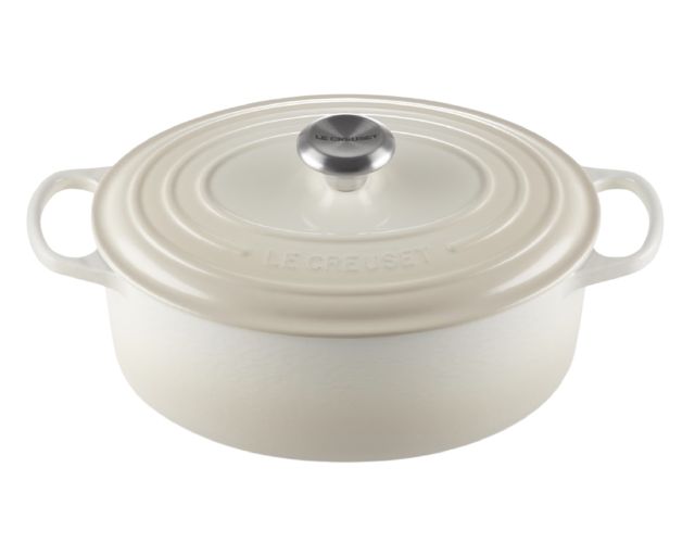 Cocotte Ovale Evolution Ghisa Meringue Le Creuset