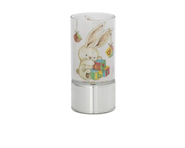 Lampada coniglio con cubi