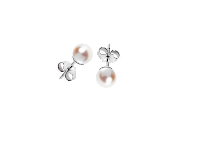 Orecchini oro 750‰ e perle akoya