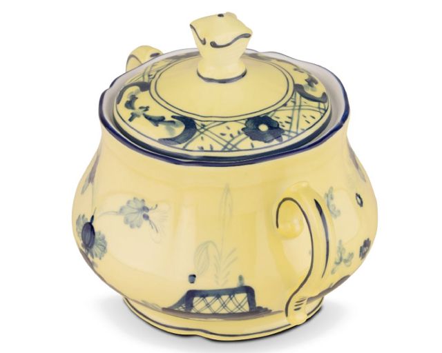 Sugar Bowl Oriente Italiano Citrino Porcelain Richard Ginori 189295 F00300zu0000270a56
