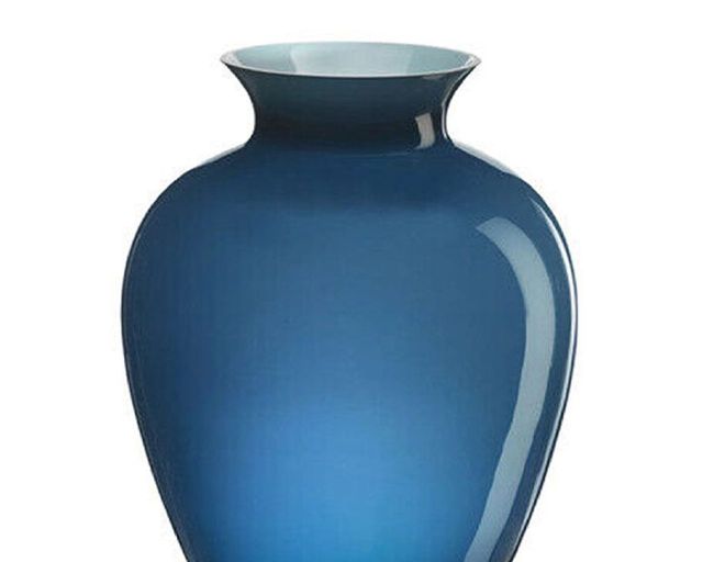 Vase Aurora Opal Orion Blue Onlylux 191867 659ol02095