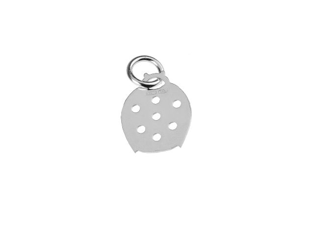 Pendant ladybug silver