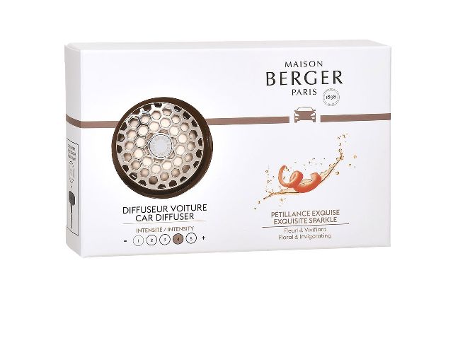 Car diffuser with petillance exquise fragrance