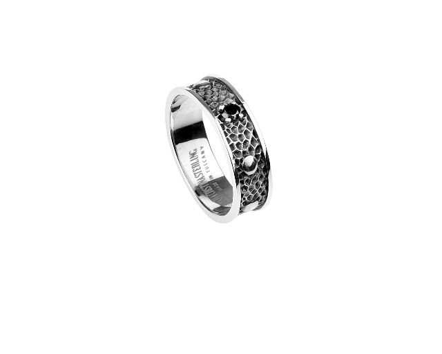 Anello king argento