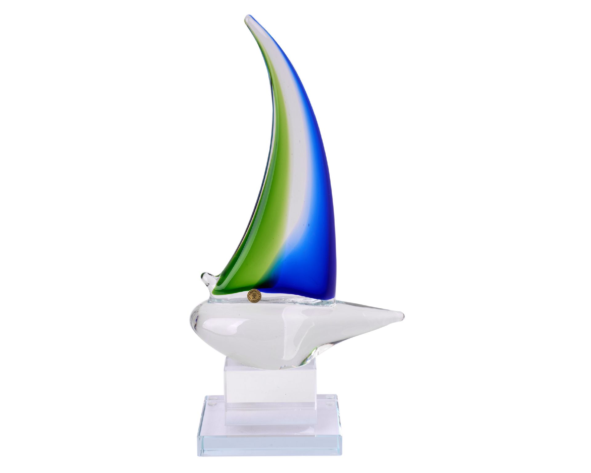 Trofeo Vela In Vetro Soffiato Selezione Zanolli