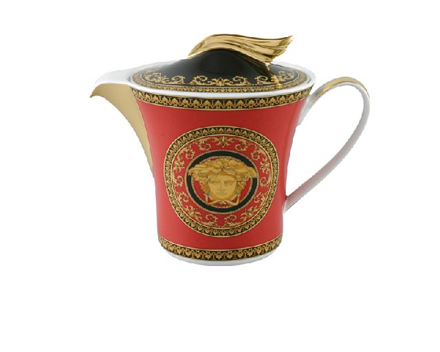 Teapot medusa porcelain