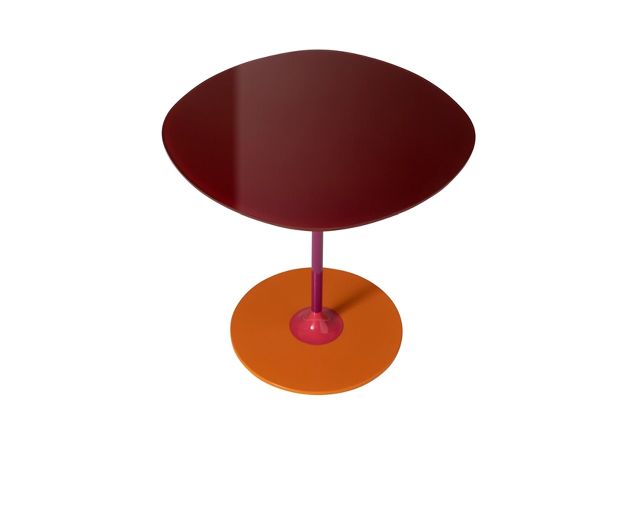 Table Thierry Steel Bordeaux Kartell 177113 90604041bo