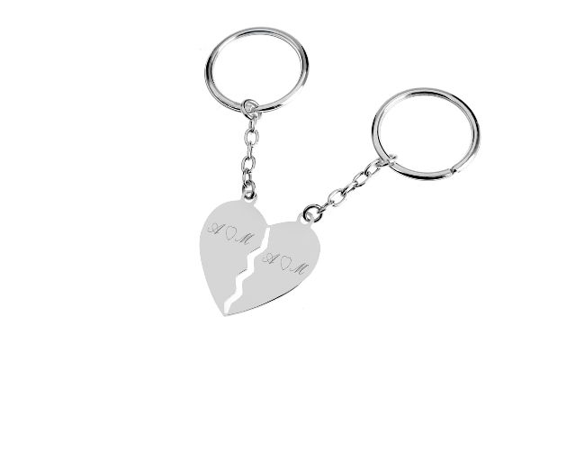 Portachiavi Divisibile Cuore Argento Selezione Zanolli 27394 611pccuore