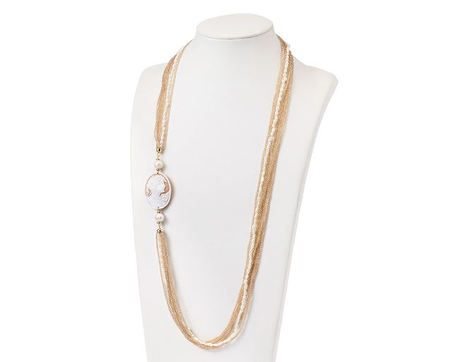 Necklace moonlight silver