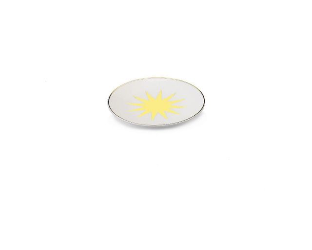 Piattino Caffe Abracadabra Saetta Porcellana Bitossi Home 162637 954abr00062