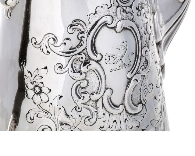 Coffeepot Silver London Gb 1742 1743 Selezione Zanolli 134095 V81r0177
