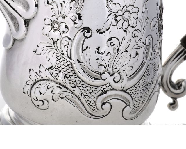 Coffeepot Silver London Gb 1742 1743 Selezione Zanolli 134095 V81r0177