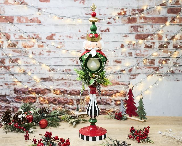 Idea regalo natale soldatino in metallo con luce led