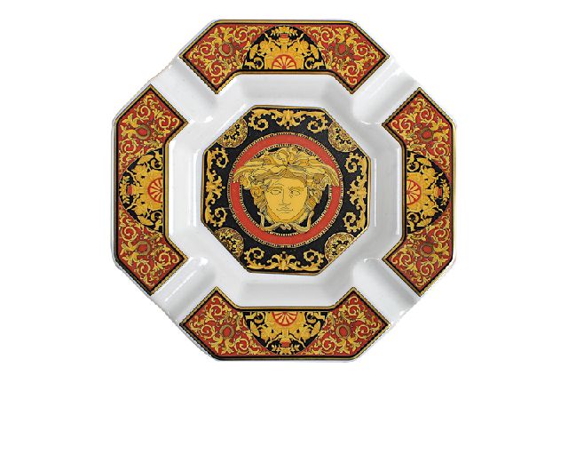 Ashtray medusa porcelain