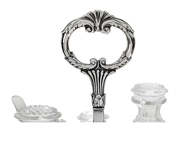 Cruet Argento Londra Gb 1815 1816 Selezione Zanolli 145140 V80r0810