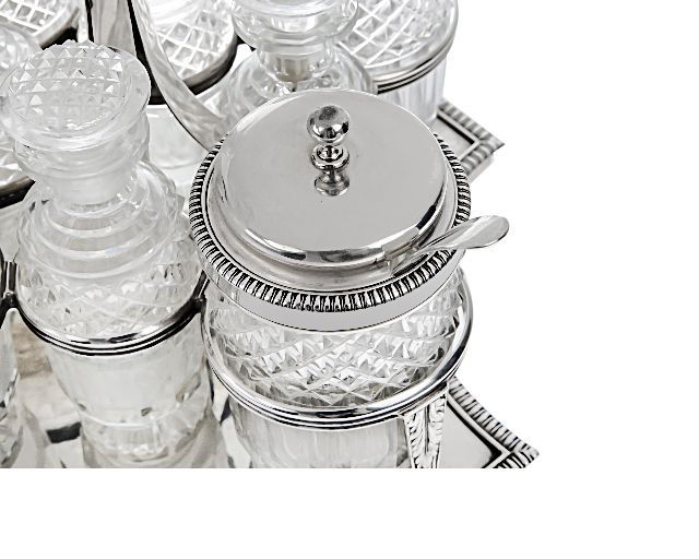 Cruet Argento Londra Gb 1815 1816 Selezione Zanolli 145140 V80r0810