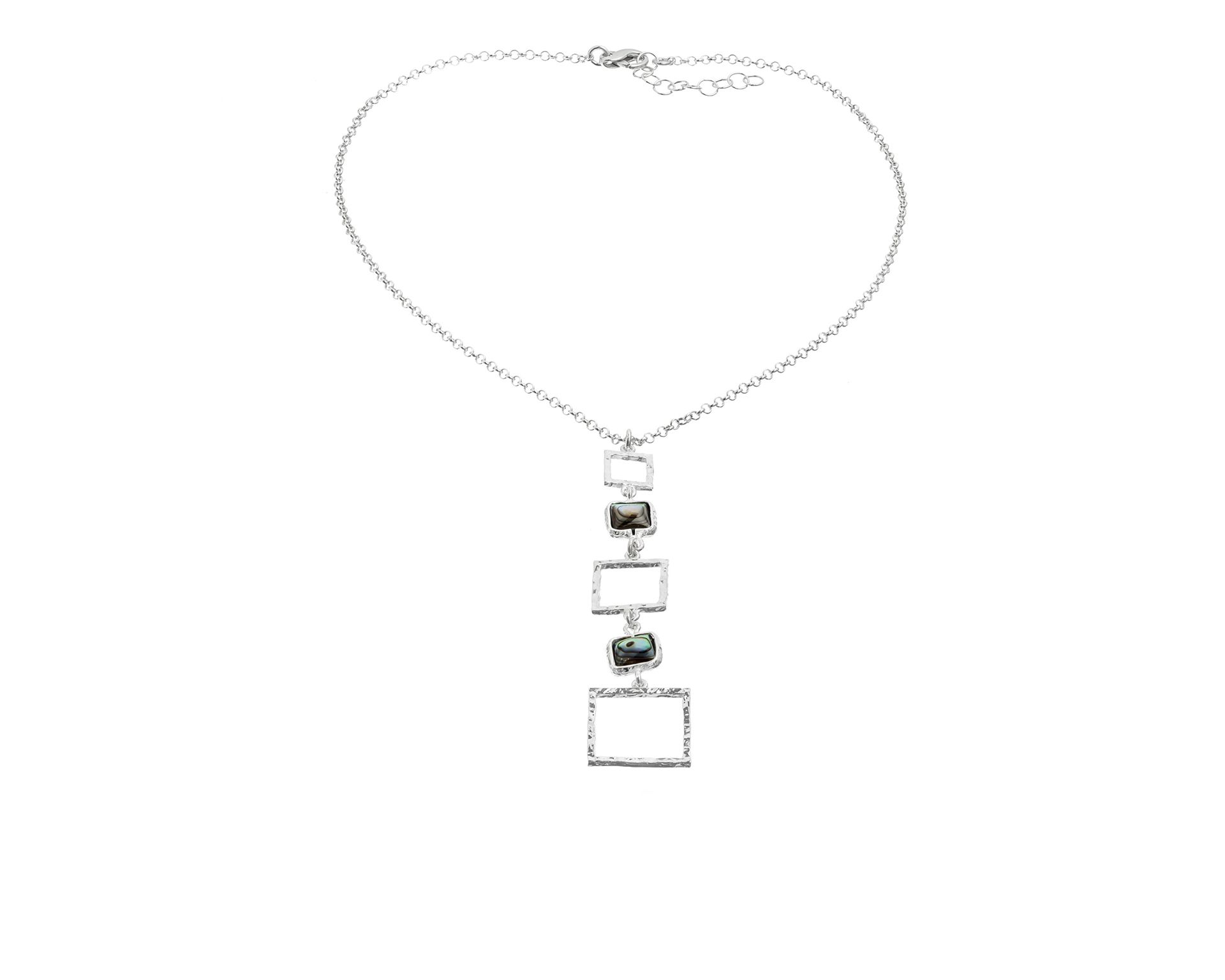 Collana Abissi Argento E Conchiglia Haliotis Selezione Zanolli 175467 922mpcn6270