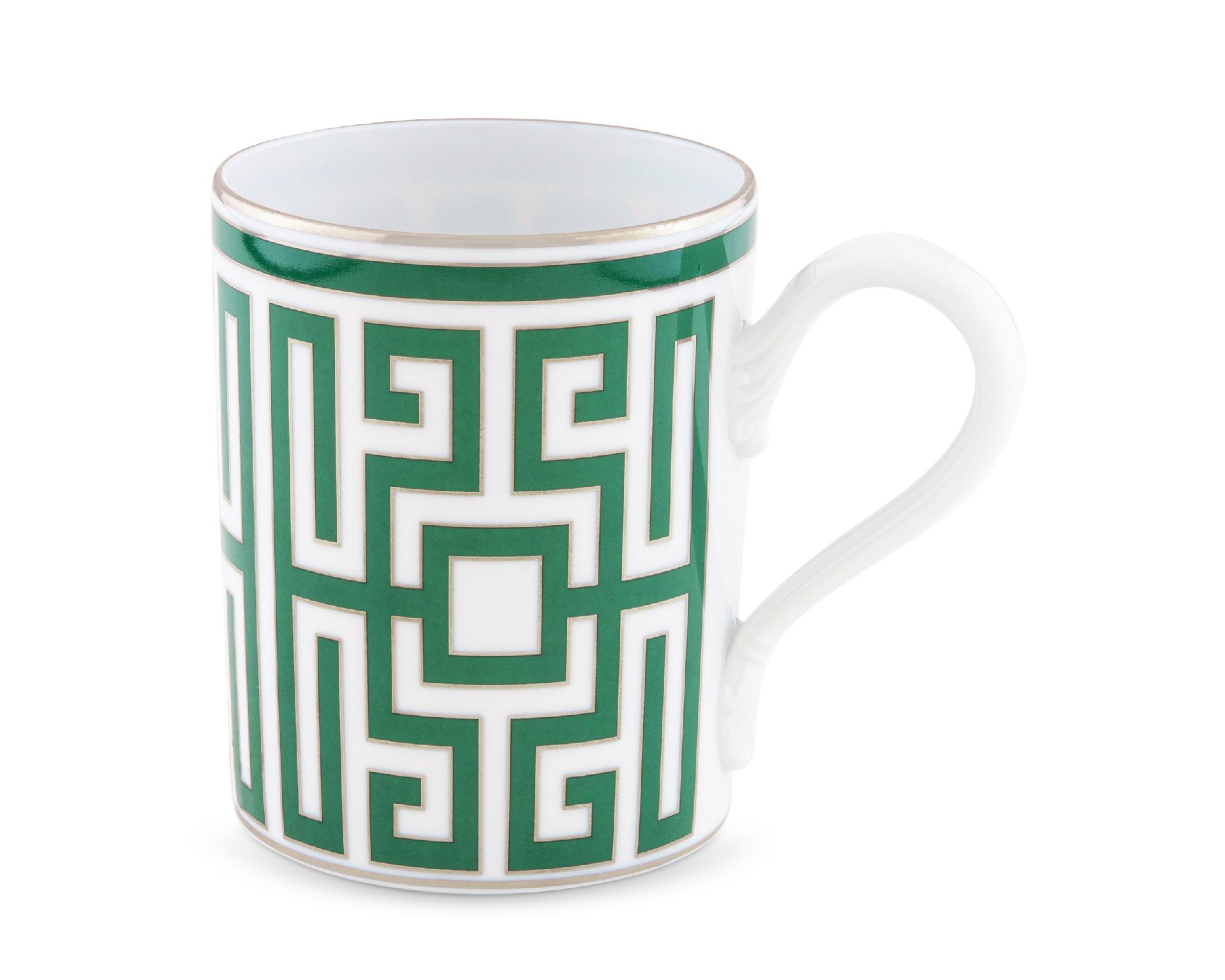 Mug Labirinto Smeraldo Porcelain Richard Ginori 190428 F00400tz7010400a49