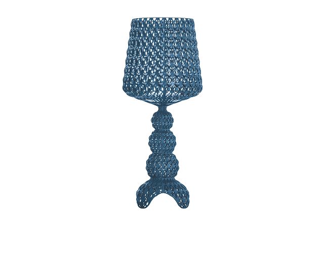 Lamp mini kabuki light blue
