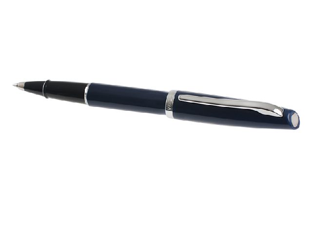 Penna roller style resin blu