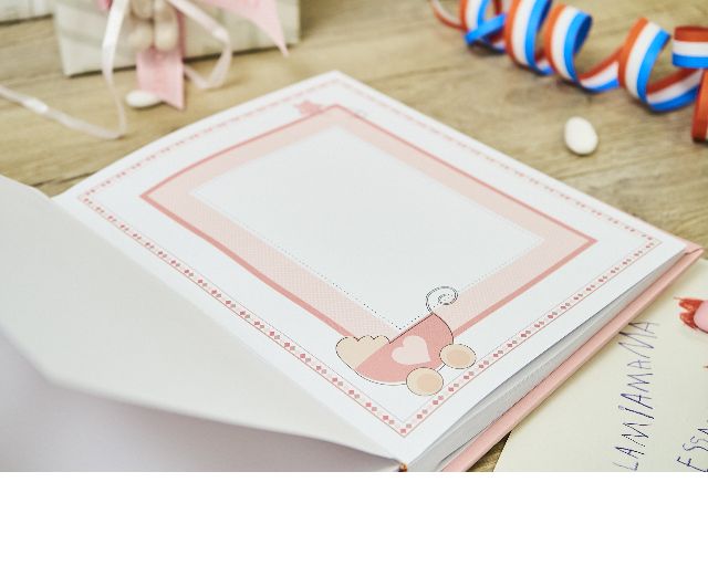 Photo Album Teddy Bear With Heart Pink Selezione Zanolli 180517 445735802ra