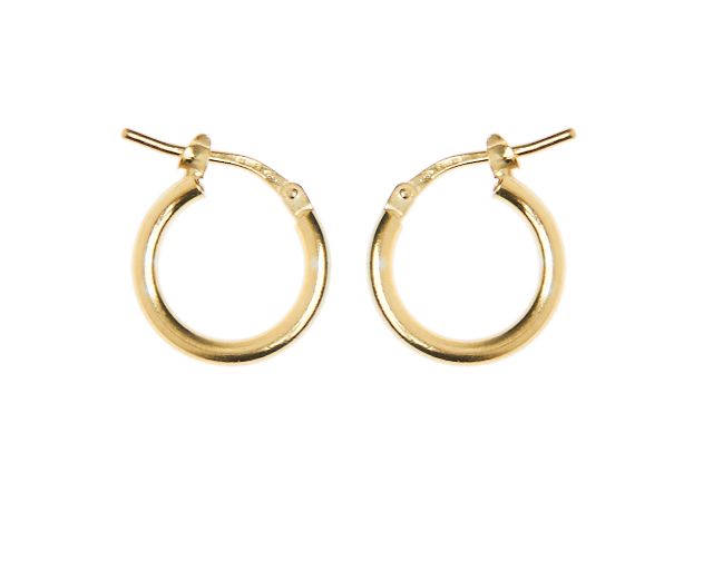 Hoop earrings silver