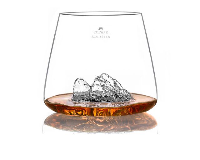 Set Bicchieri Whisky Topographic Tofanemarmolada 2 Pezzi Alaskan Maker 189444 200toma