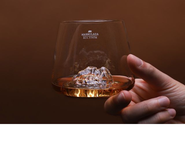 Set Bicchieri Whisky Topographic Tofanemarmolada 2 Pezzi Alaskan Maker 189444 200toma
