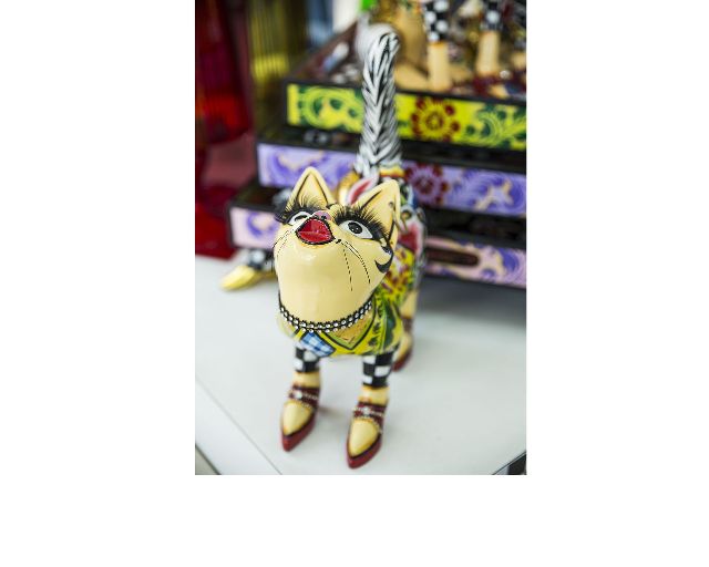 Gatto Kitty L Dipinto A Mano Toms Drag 49286 753td3026