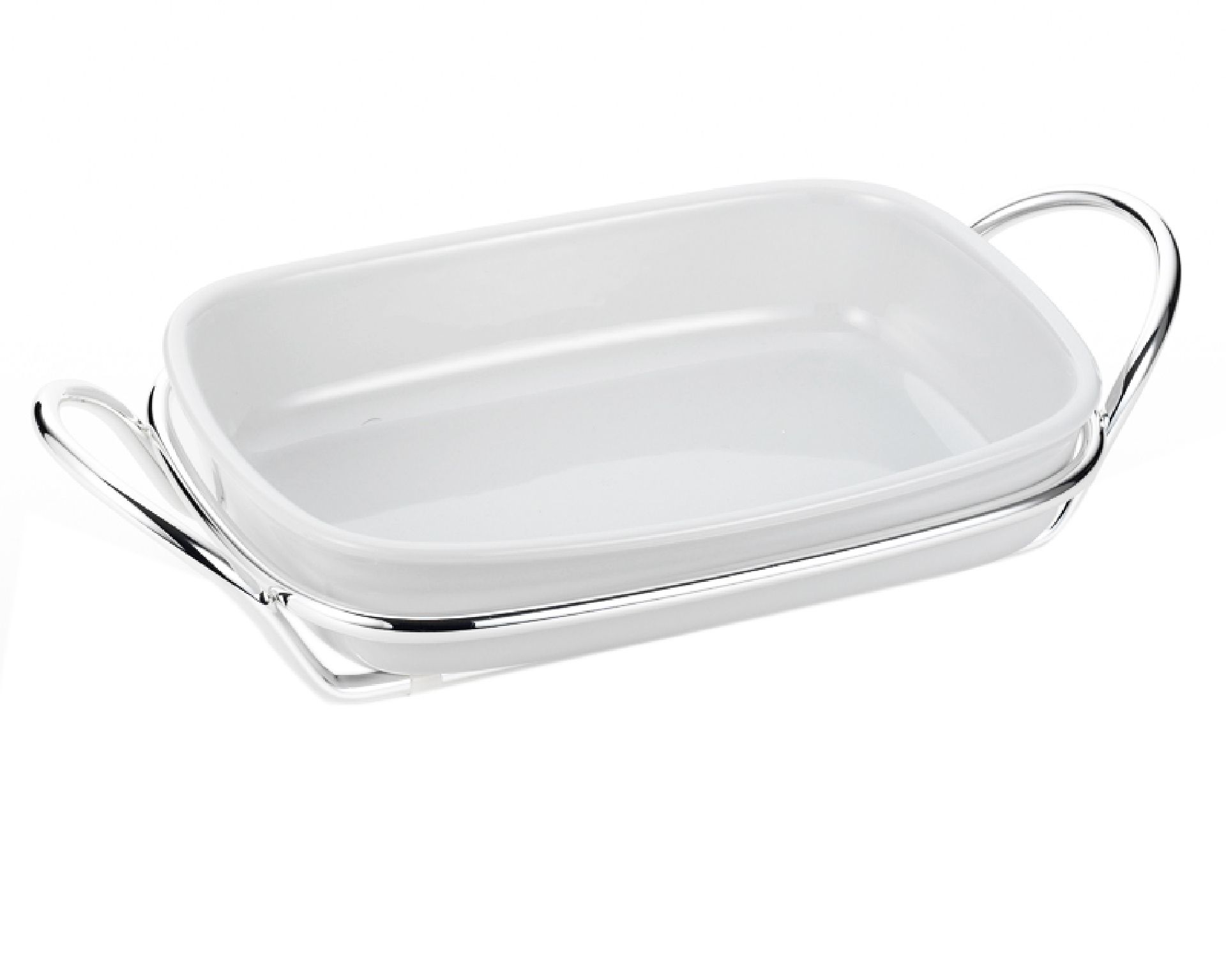 Rectangular Baking Dish Silver Plated Selezione Zanolli 3329 021bhl0006