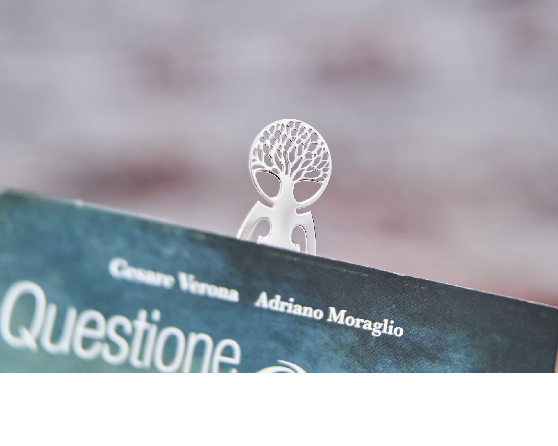 Segnalibro Albero Della Vita Argento Selezione Zanolli 167368 964slav