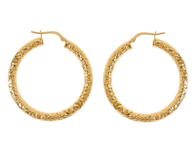 Hoop earrings silver