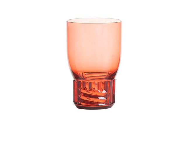 Water glass trama pink