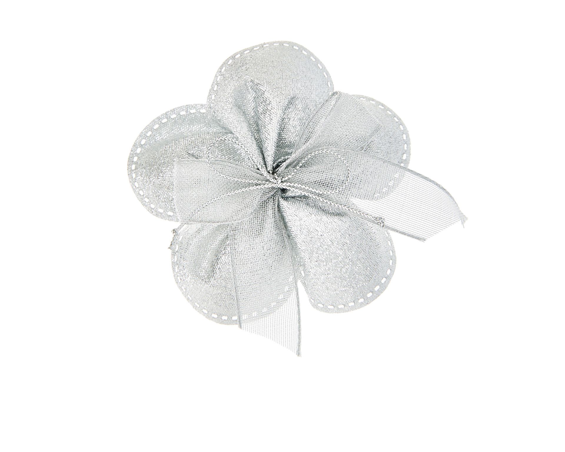 Sugared Almonds Petals Silver With Silver Bow Selezione Zanolli 173015 C23fs10s