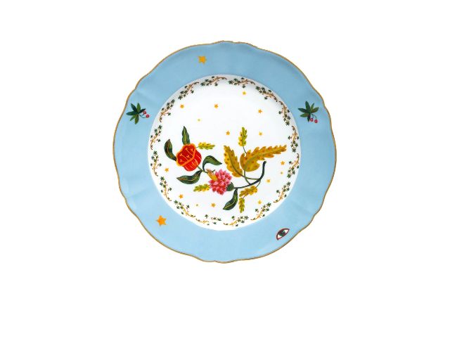 Dinner plate la tavola scomposta porcelain