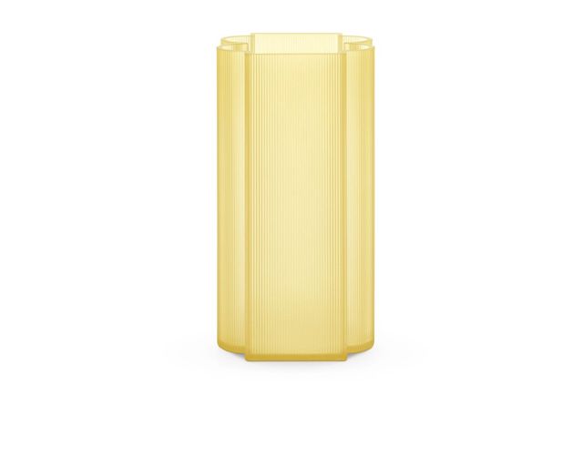 Vaso okra alto giallo
